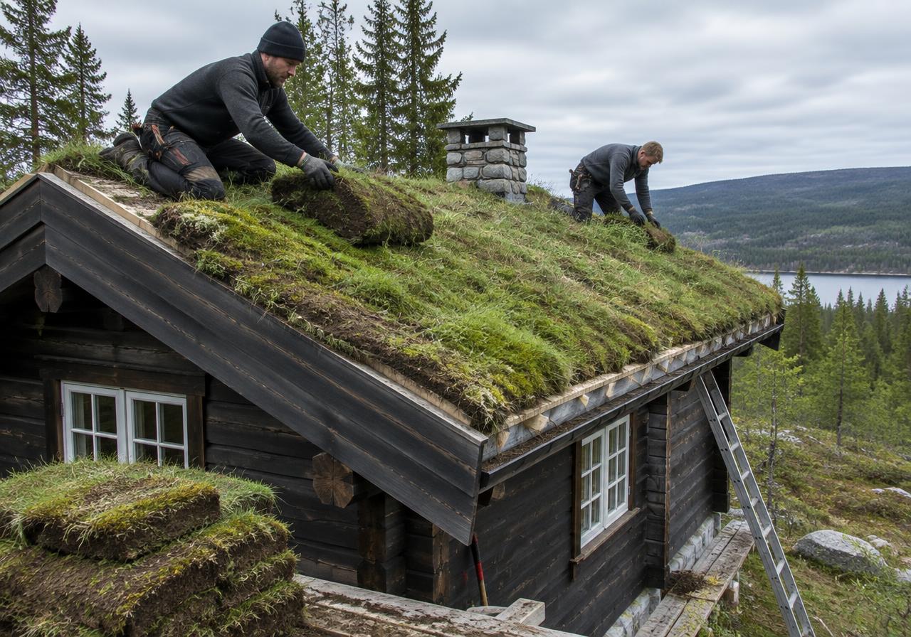 Torvtak og taksikring